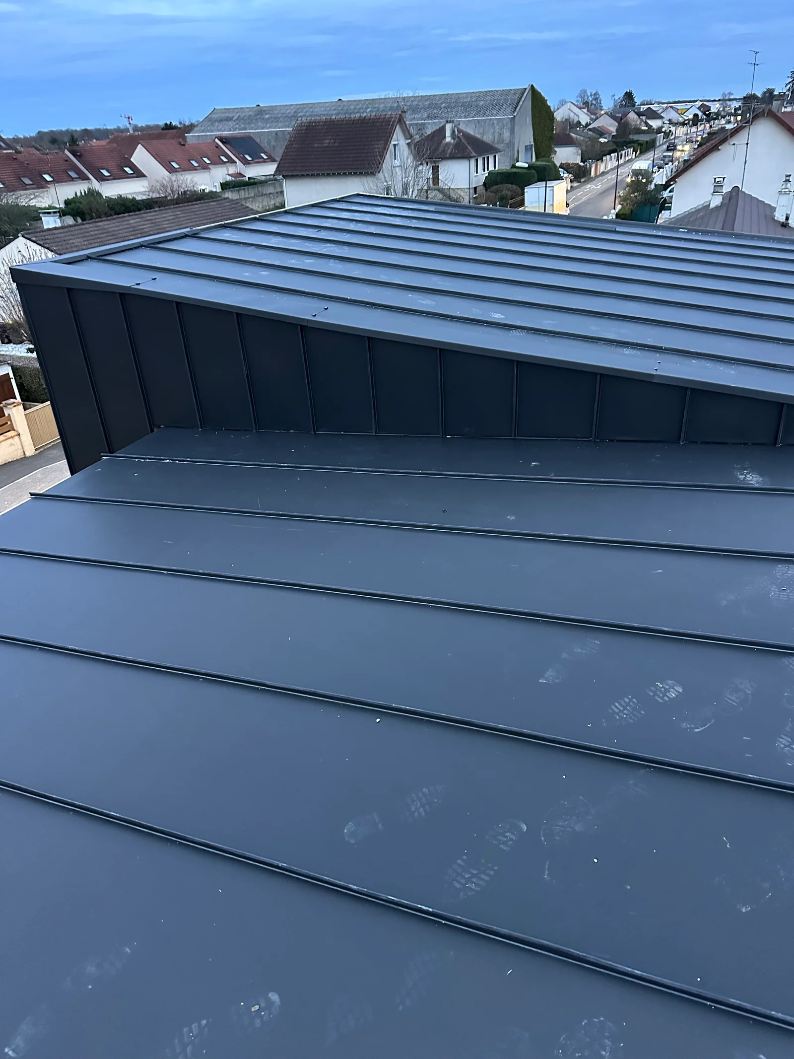 Chantier toiture par Renaudin Couvertures
