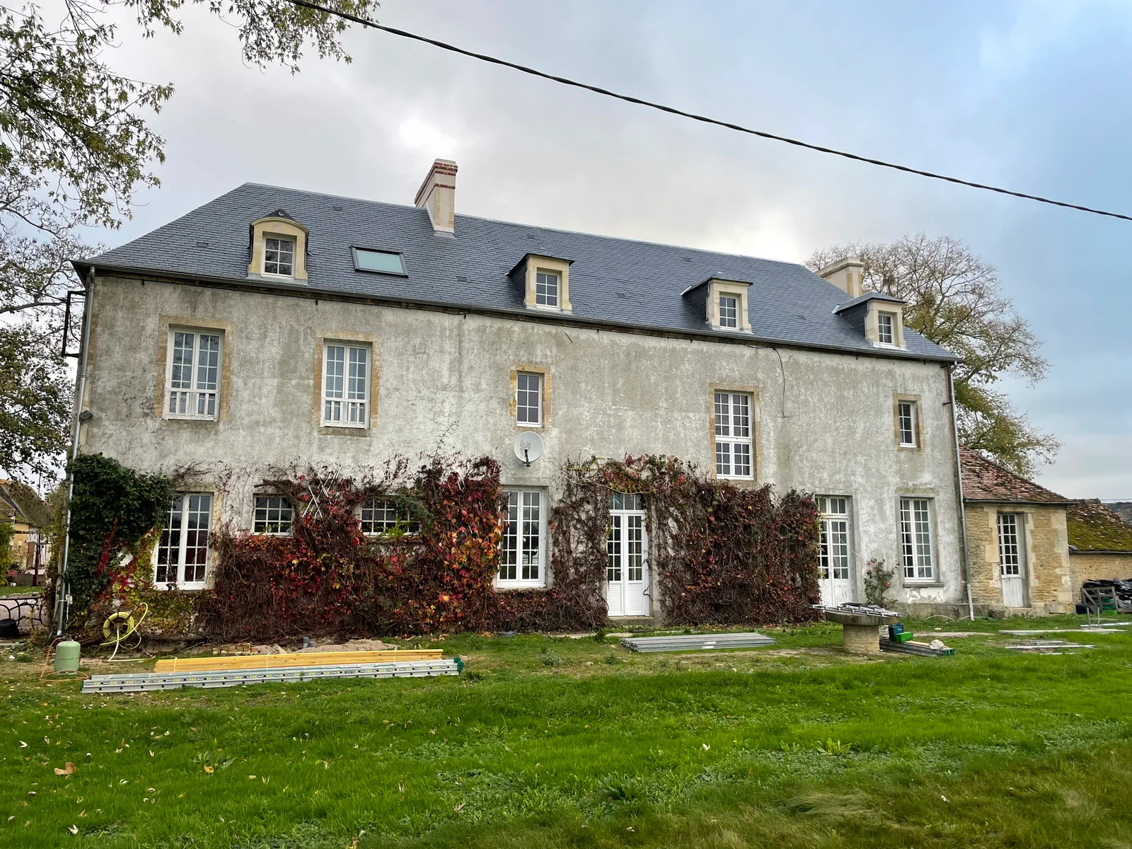 Toiture en ardoises